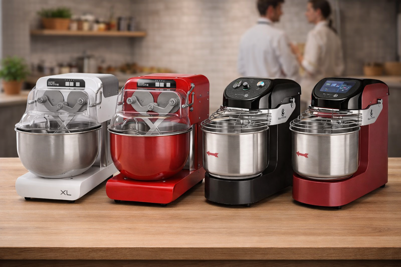 Pizzaofen im Einsatz im Showroom